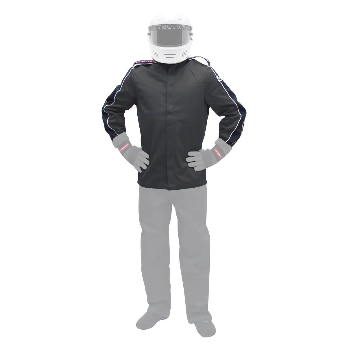 PYROTECT Jacket Deluxe X-Large Black SFI-5 RJ200320