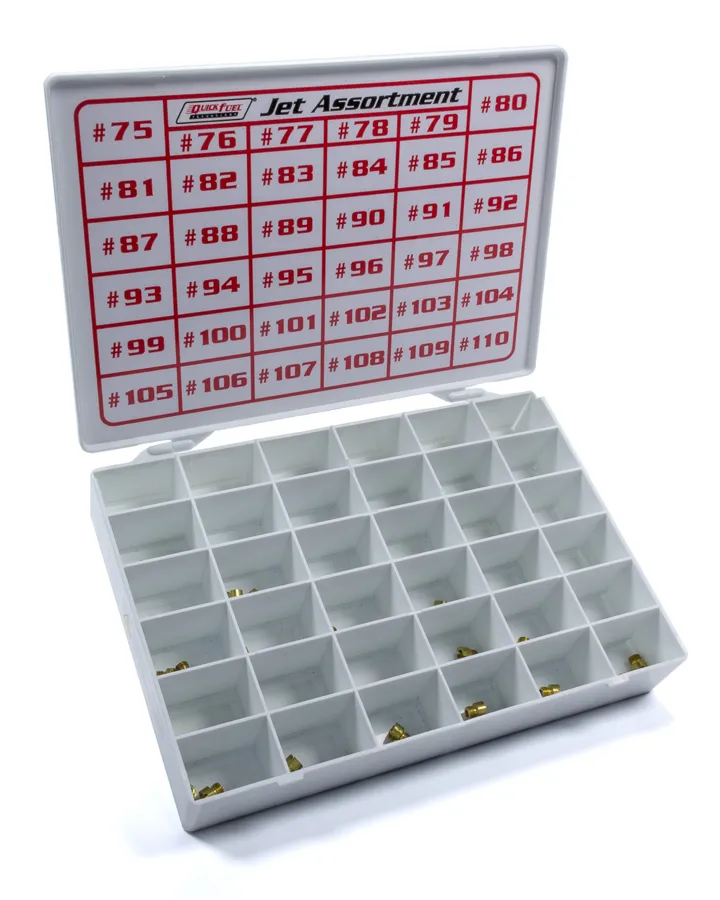QUICK FUEL TECHNOLOGY Gas Jet Assortment 75-110 (4 each) 36-436QFT