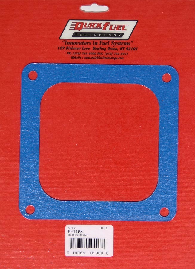 QUICK FUEL TECHNOLOGY 4500 Open Flange Gasket - Non-Stick 8-1104QFT