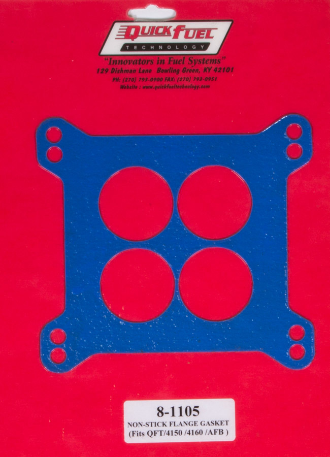QUICK FUEL TECHNOLOGY 4-Hole Flange Gasket - Non-Stick 8-1105QFT