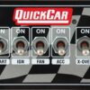 QUICKCAR RACING PRODUCTS Ignition Panel Dual Box 50-1711