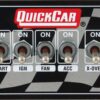 QUICKCAR RACING PRODUCTS Ign panel Dirt Dual with 3 Wheel Brake 50-1713