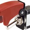 QUICKCAR RACING PRODUCTS Toggle Switch With Flip Cover 50-520