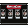 QUICKCAR RACING PRODUCTS Accessory Panel 4 Switch Weatherproof 50-719