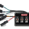 QUICKCAR RACING PRODUCTS Ignition Panel Extreme 4 4-Switch Dual Mag. Pckup 50-7414