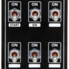 QUICKCAR RACING PRODUCTS Ignition Panel Extreme 6 Switch Dual Ignition 50-7611