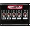 QUICKCAR RACING PRODUCTS Ignition Panel - Dual Ing. w/X-Over & Acc. 50-7711
