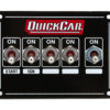 QUICKCAR RACING PRODUCTS Ignition Panel - Dual Ing. w/X-Over & 3 Whl Bk 50-7713