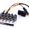 QUICKCAR RACING PRODUCTS Ignition Panel 5 Switch Single Box 50-7739