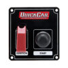 QUICKCAR RACING PRODUCTS Ignition Panel Black w/ Flip Switch 50-803
