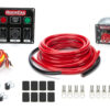 QUICKCAR RACING PRODUCTS Wiring Kit 4 Gauge with Black 50-822 Panel 50-831