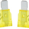 QUICKCAR RACING PRODUCTS 20 Amp ATC Fuse Yellow 5pk 50-920