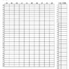 QUICKCAR RACING PRODUCTS Qualifying Organizer Sheets (50pk) 51-236