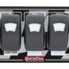 QUICKCAR RACING PRODUCTS Ignition Panel w/ Rocker Switches & Lights 52-166
