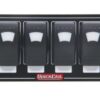 QUICKCAR RACING PRODUCTS Accessory Panel 4 Switch Rocker Lighted 52-717