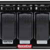 QUICKCAR RACING PRODUCTS Ignition Panel w/ Rocker Switches & Fuses 52-863
