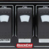 QUICKCAR RACING PRODUCTS Ignition Panel w/ Rocker Switches & Lights 52-866