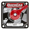 QUICKCAR RACING PRODUCTS Master Disconnect High Amp 4 Post Flag Plate 55-008