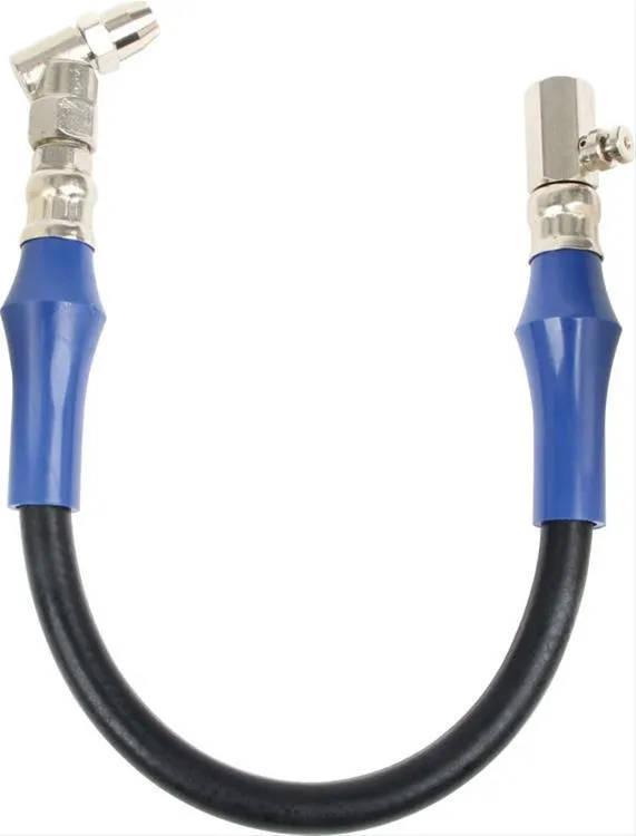 QUICKCAR RACING PRODUCTS Tire Pressue Gauge Hose 14in w/ Relief Button 56-001