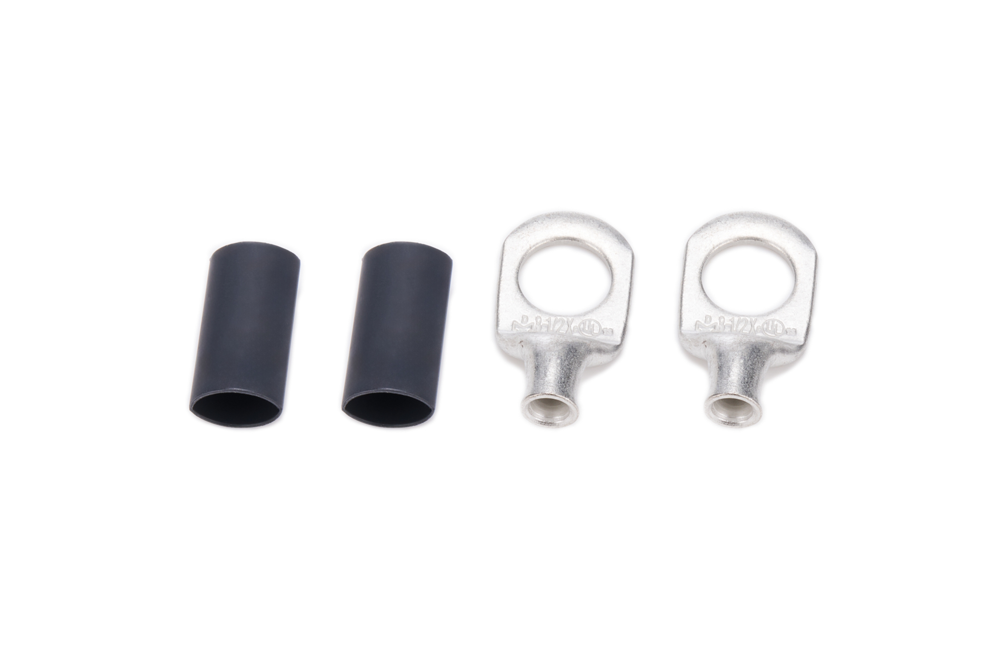 QUICKCAR RACING PRODUCTS Ring Terminal 1/2in 8 Ga w/Heat Shrink Pair 57-515
