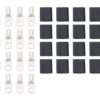 QUICKCAR RACING PRODUCTS Ring Terminal 5/16in 2 Ga w/Heat Shrink 20pk 57-540-20
