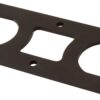 QUICKCAR RACING PRODUCTS Remote Charge Post Bracket Flat 57-708