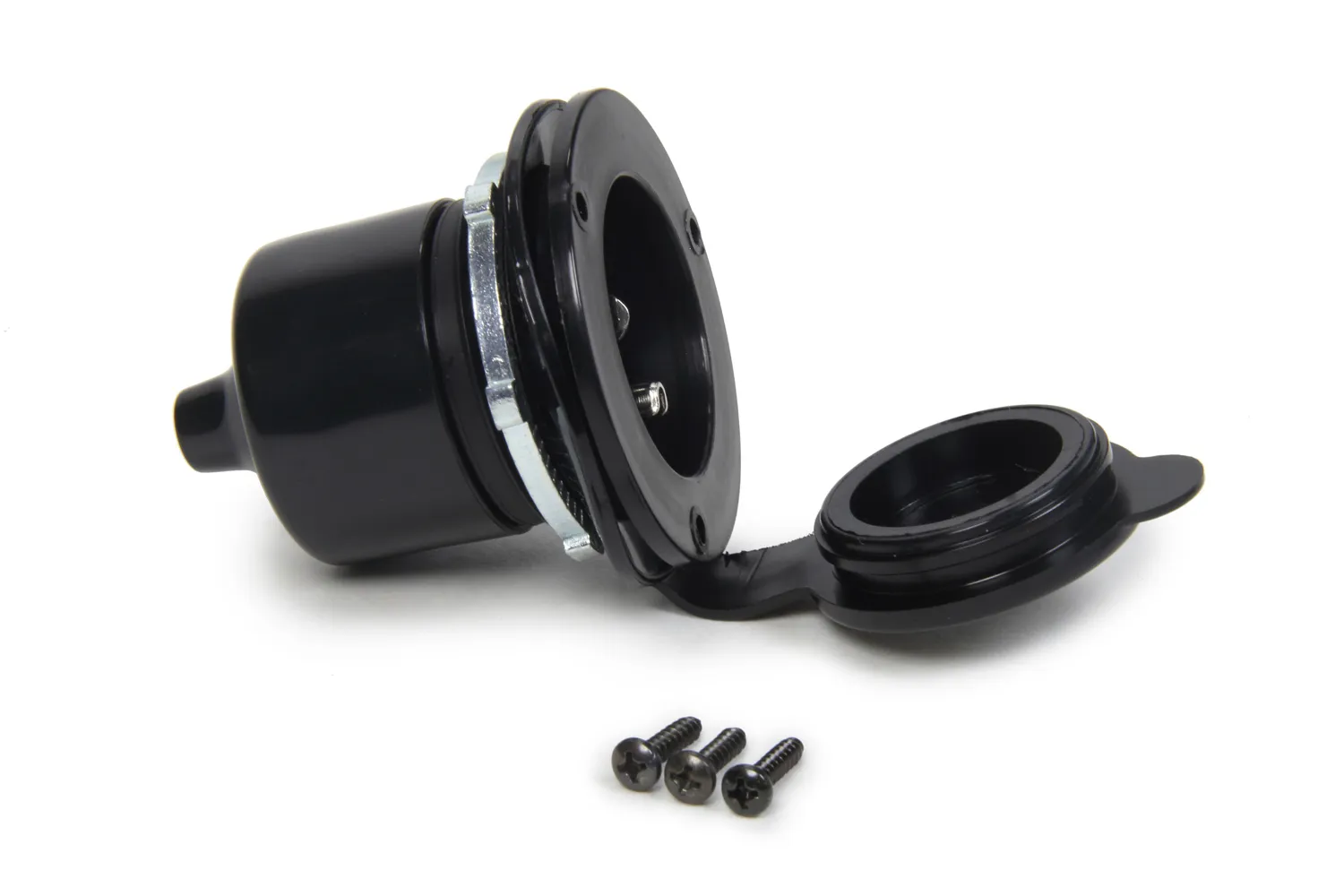 QUICKCAR RACING PRODUCTS Male Recessed Outlet w/ Cover 57-721