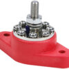 QUICKCAR RACING PRODUCTS Power Distribution Post Red 8 Location 57-805