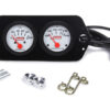 QUICKCAR RACING PRODUCTS Gauge Panel 2in Open Wheel 61-2204