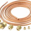 QUICKCAR RACING PRODUCTS Copper 6ft Tubing Kit with Ferrules 61-7101