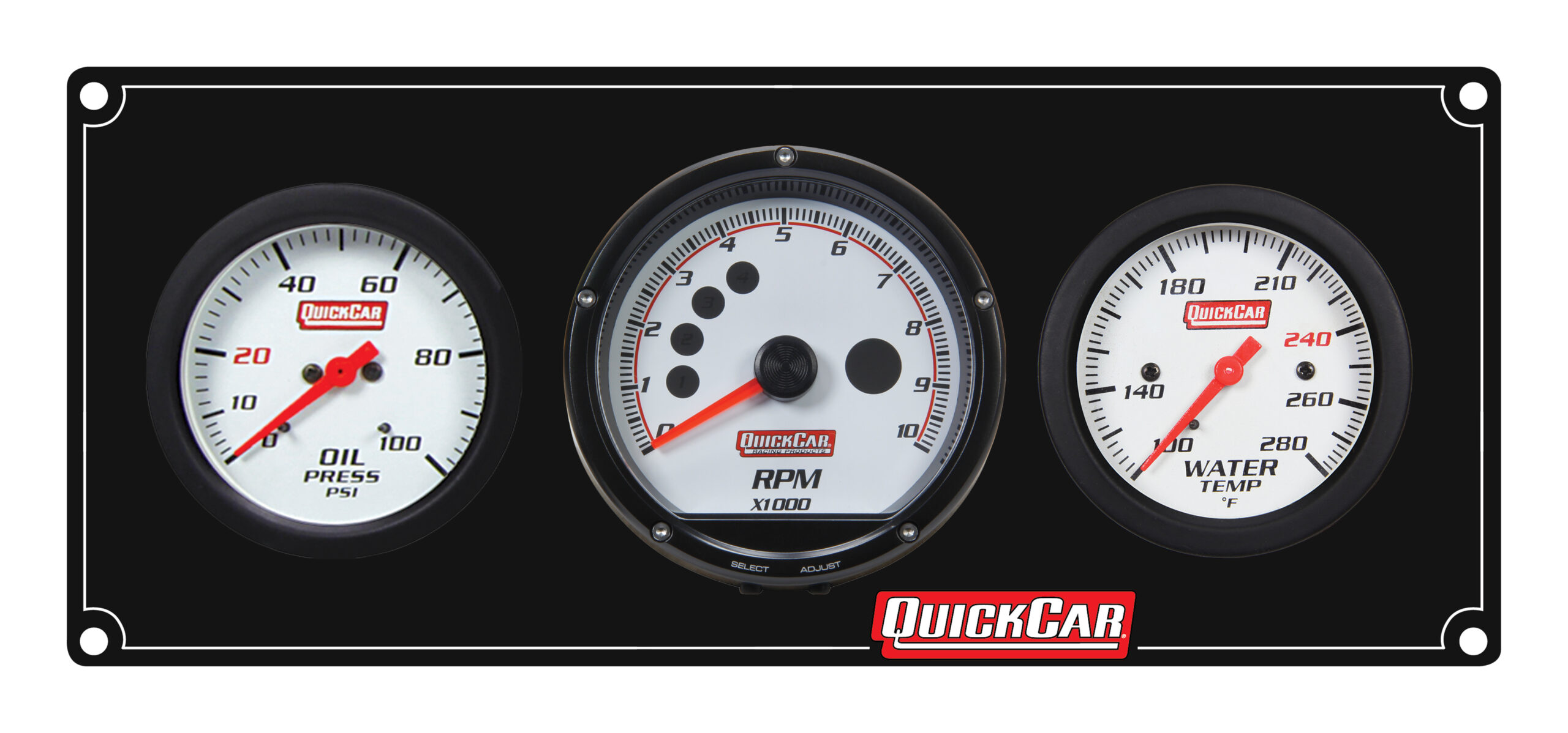 QUICKCAR RACING PRODUCTS Extreme 3-1 OP/WT w/ 63-001 Tach 61-7331