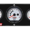 QUICKCAR RACING PRODUCTS Extreme 4-1 Panel w/Tach OP/WT/FP15/VT Black 61-7356