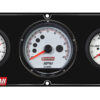 QUICKCAR RACING PRODUCTS Extreme 4-1 Panel w/Tach OP/WT/OT/VT Black 61-7357