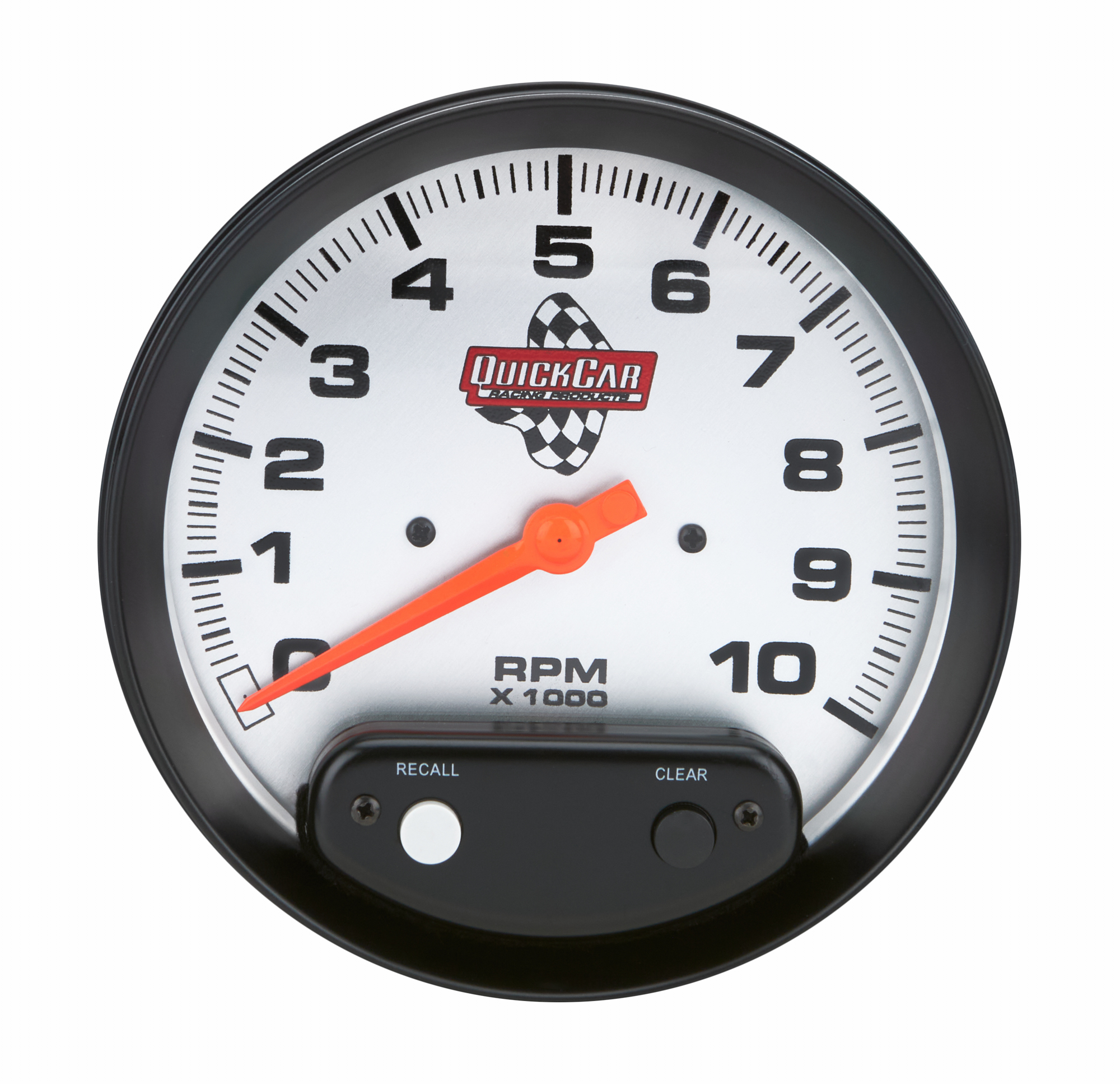 QUICKCAR RACING PRODUCTS 5in Tach w/Memory 10k 611-6001