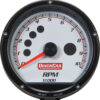 QUICKCAR RACING PRODUCTS Redline Multi-Recall Tach White 63-001