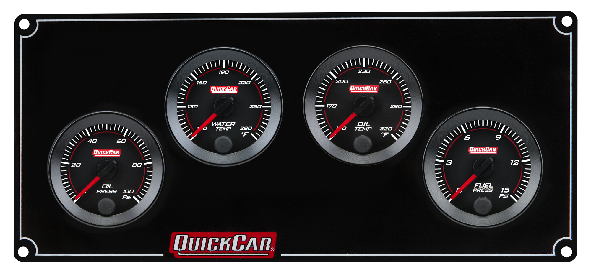 QUICKCAR EXTREME 2-GAUGE PANEL WITH TACH - QCP-61-7031 - Gauges & Switches