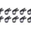 QUICKCAR RACING PRODUCTS Adel Line Clamps Nylon 3/8in 10pk 66-812