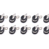 QUICKCAR RACING PRODUCTS Adel Line Clamps Alum 1/2in 10pk 66-834