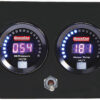 QUICKCAR RACING PRODUCTS Digital 2-Gauge Panel Open Wheel OP/WT w/Batt 67-2005