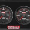 QUICKCAR RACING PRODUCTS Redline 3-1 Gauge Panel OP/WT/WP w/Recall Tach 69-3046