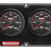 QUICKCAR RACING PRODUCTS Redline 4 Gauge Panel OP/WT/OT/Volt 69-4027