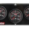 QUICKCAR RACING PRODUCTS Redline 4-1 Gauge Panel OP/WT/OT/Volt w/2-5/8 Ta 69-4257