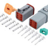 QUICKCAR RACING PRODUCTS Deutsch Connector - 6-Pin 71-362