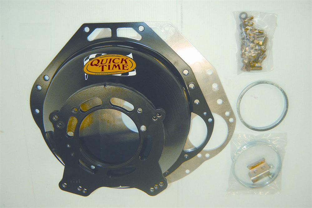 QUICK TIME Bellhousing SBF 5.0/5.8L to Toploader/Borg T10 RM-6063