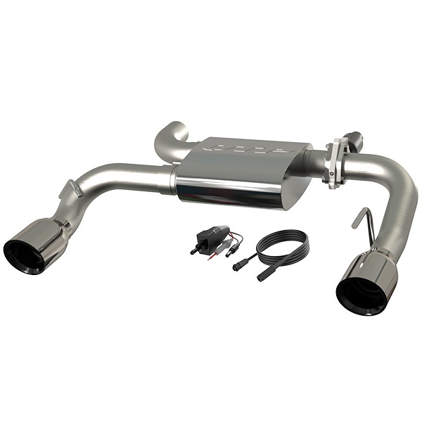 QUICK TIME PERFORMANCE 21- Bronco 2.3/2.7L Screamer Muffler Kit 440521