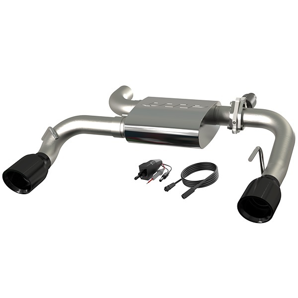 QUICK TIME PERFORMANCE 21- Bronco 2.3/2.7L Screamer Muffler Kit 440521B