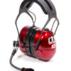 RACING ELECTRONICS Headset Platinum Plus Series Candy Apple Red PT006