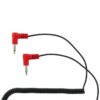 RACING ELECTRONICS Adapter Cable 1/8in Male 1/8in Male Coiled RE-18