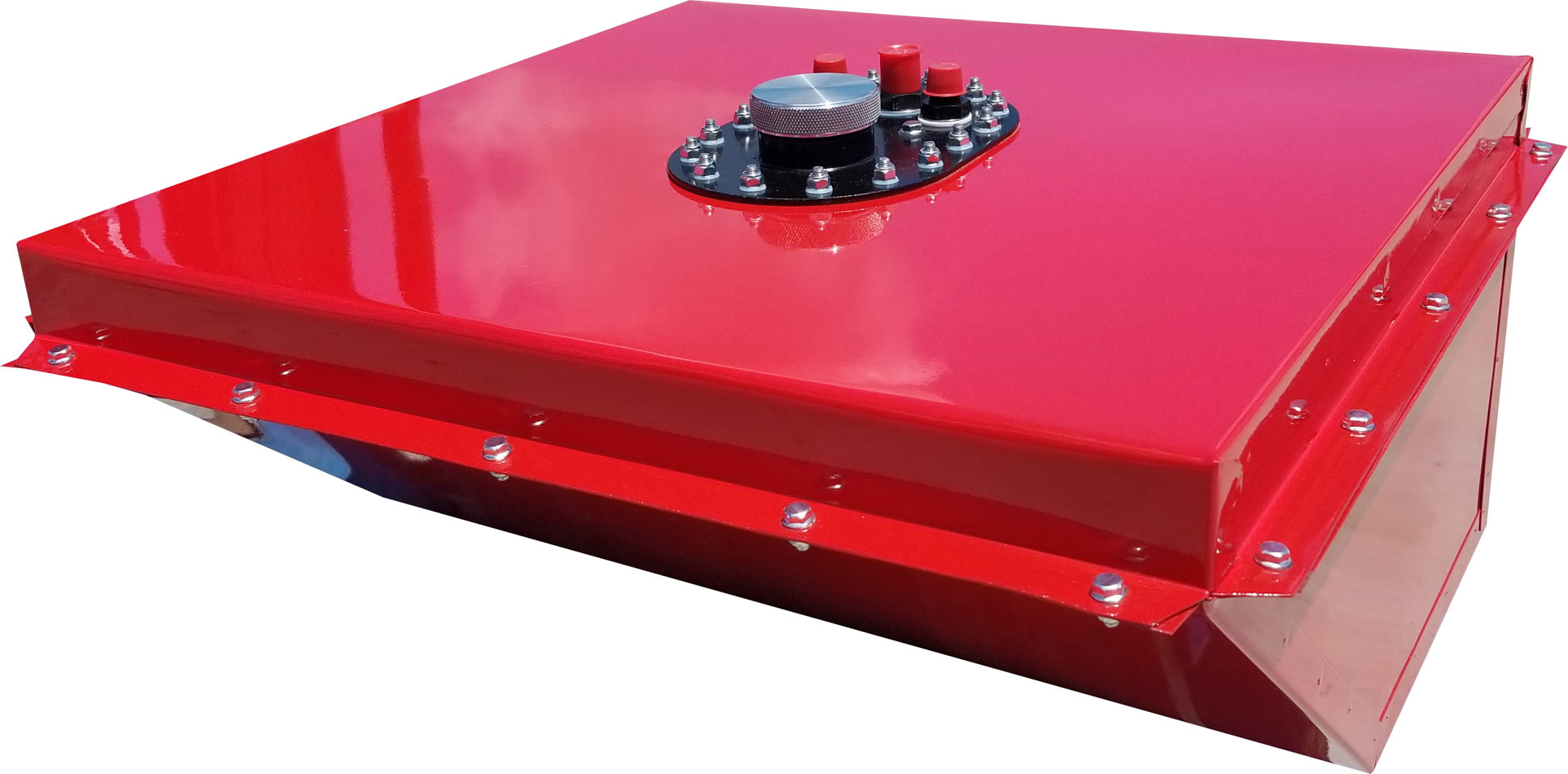RCI Fuel Cell Wedged 16 Gal Red 10an Pickup 1162F