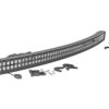 ROUGH COUNTRY 50 Inch Black Series LED Light Bar Curved 72950BL